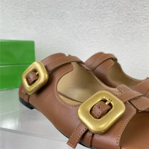 High Quality Luxury Bottega Veneta Double Hardware Slides – Style 02790 product detail