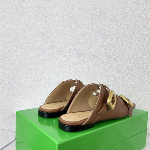 High Quality Luxury Bottega Veneta Double Hardware Slides – Style 02790 product detail