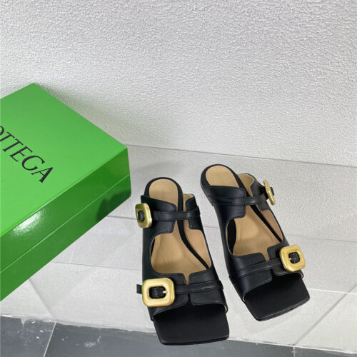 High Quality Luxury Bottega Veneta Double Hardware Slides – Style 97702