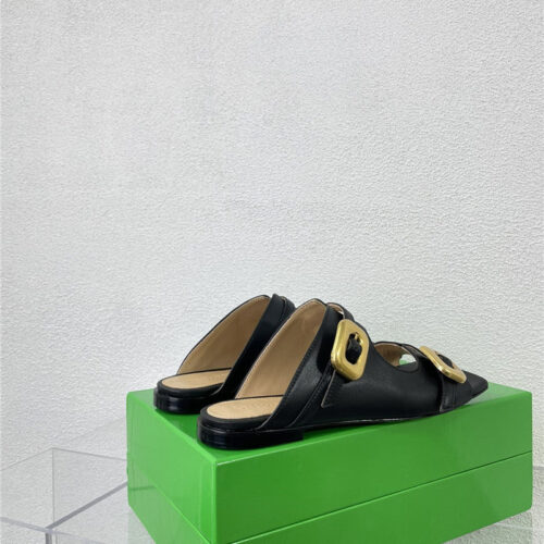 High Quality Luxury Bottega Veneta Double Hardware Slides – Style 97702 product detail
