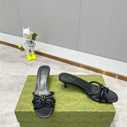 High Quality Luxury Gucci Early Spring New Slippers – Style 45811 alternate view