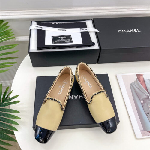 High Quality Luxury Chanel Catwalk Style Chain Deep Mouth Shoes – Style 57670 product detail