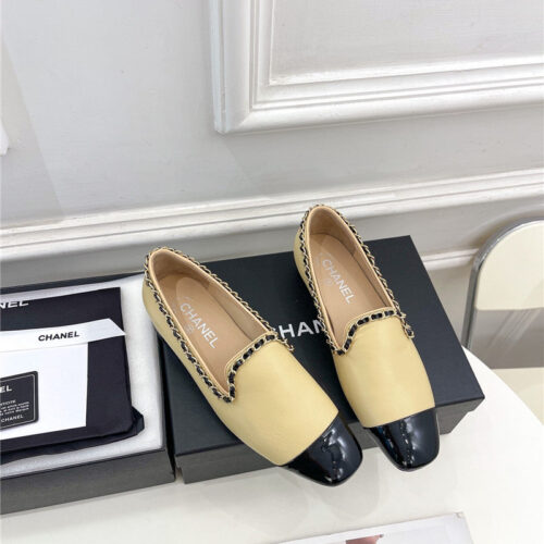 High Quality Luxury Chanel Catwalk Style Chain Deep Mouth Shoes – Style 57670 product detail