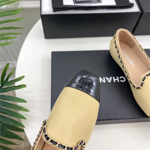 High Quality Luxury Chanel Catwalk Style Chain Deep Mouth Shoes – Style 57670 product detail