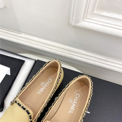 High Quality Luxury Chanel Catwalk Style Chain Deep Mouth Shoes – Style 57670 product detail