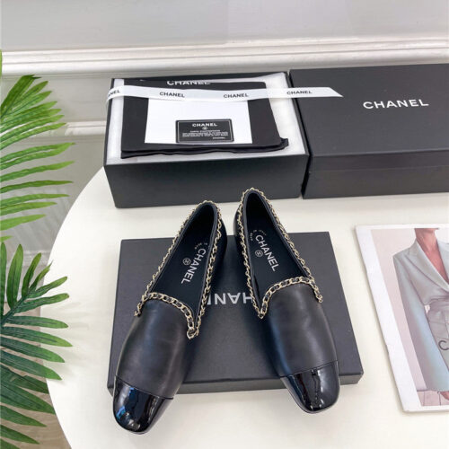 High Quality Luxury Chanel Catwalk Style Chain Deep Mouth Shoes – Style 55974 product detail