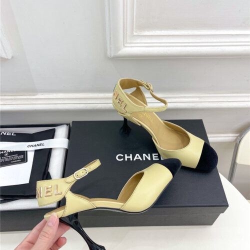 High Quality Luxury Chanel Catwalk High Heel Sandals alternate view