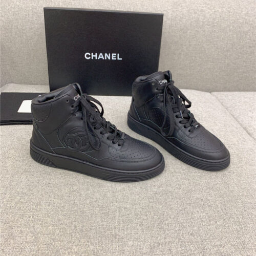 High Quality Luxury Chanel New High Top Classic Casual Shoes