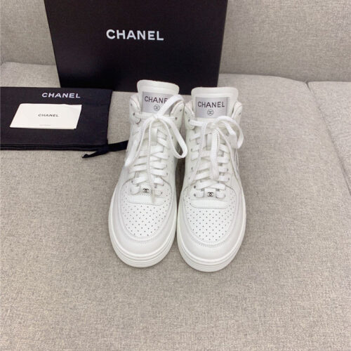 High Quality Luxury Chanel New High Top Classic Casual Shoes – Style 03462 alternate view