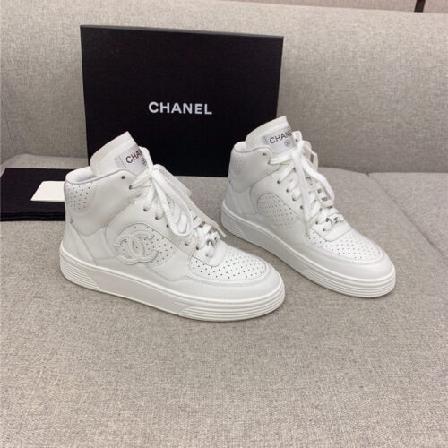 High Quality Luxury Chanel New High Top Classic Casual Shoes – Style 03462