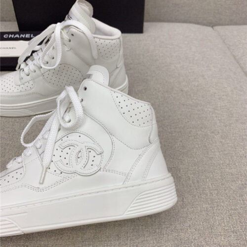 High Quality Luxury Chanel New High Top Classic Casual Shoes – Style 03462 product detail