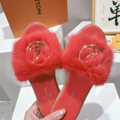 High Quality Luxury Louis Vuitton Flat Open Toe Sandals – Style 50115 alternate view