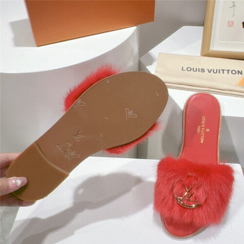 High Quality Luxury Louis Vuitton Flat Open Toe Sandals – Style 50115 product detail