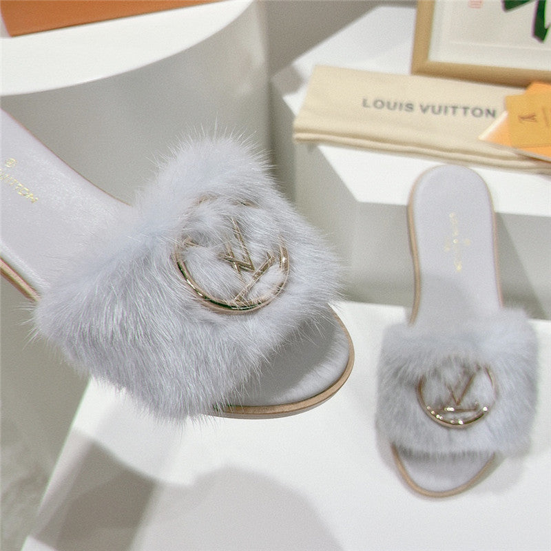 High Quality Luxury Louis Vuitton Flat Open Toe Sandals – Style 15651 product detail
