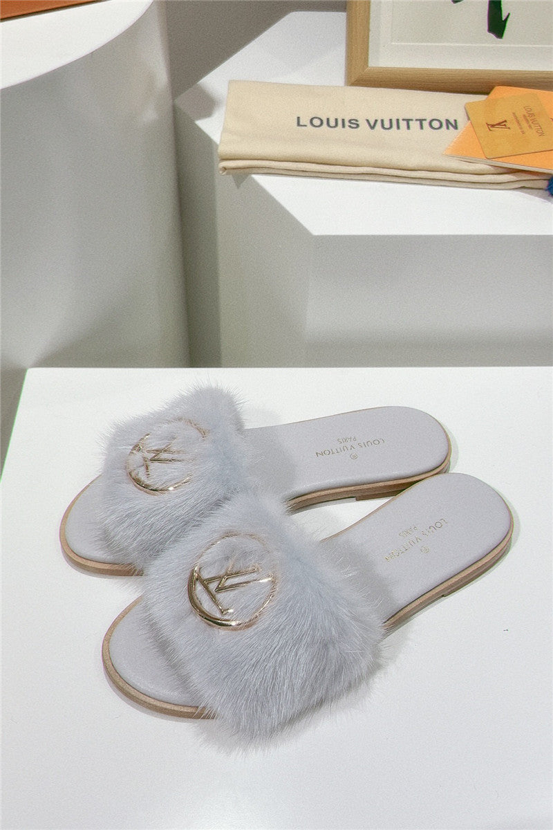 High Quality Luxury Louis Vuitton Flat Open Toe Sandals – Style 15651