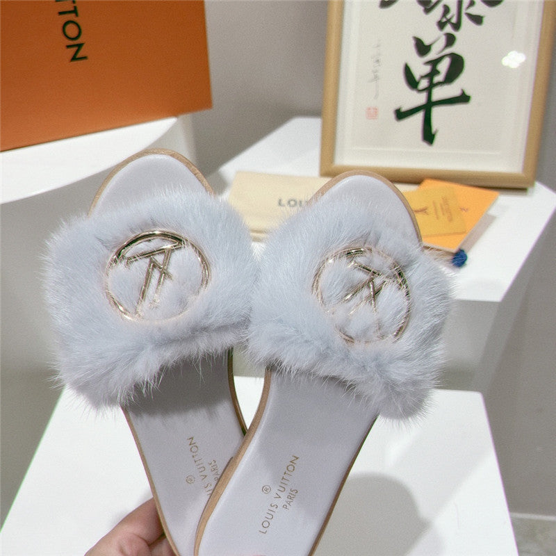 High Quality Luxury Louis Vuitton Flat Open Toe Sandals – Style 15651 product detail