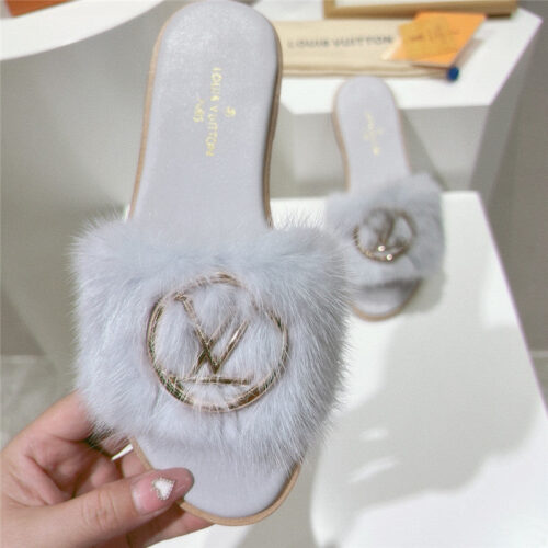 High Quality Luxury Louis Vuitton Flat Open Toe Sandals – Style 15651 alternate view