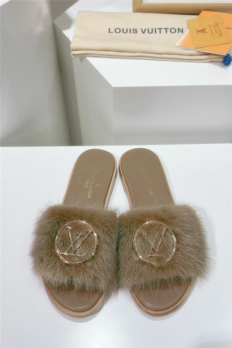 High Quality Luxury Louis Vuitton Flat Open Toe Sandals – Style 48419 product detail