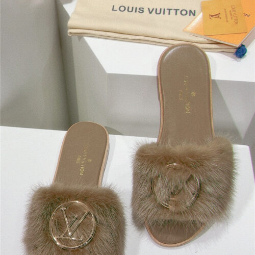 High Quality Luxury Louis Vuitton Flat Open Toe Sandals – Style 48419 product detail