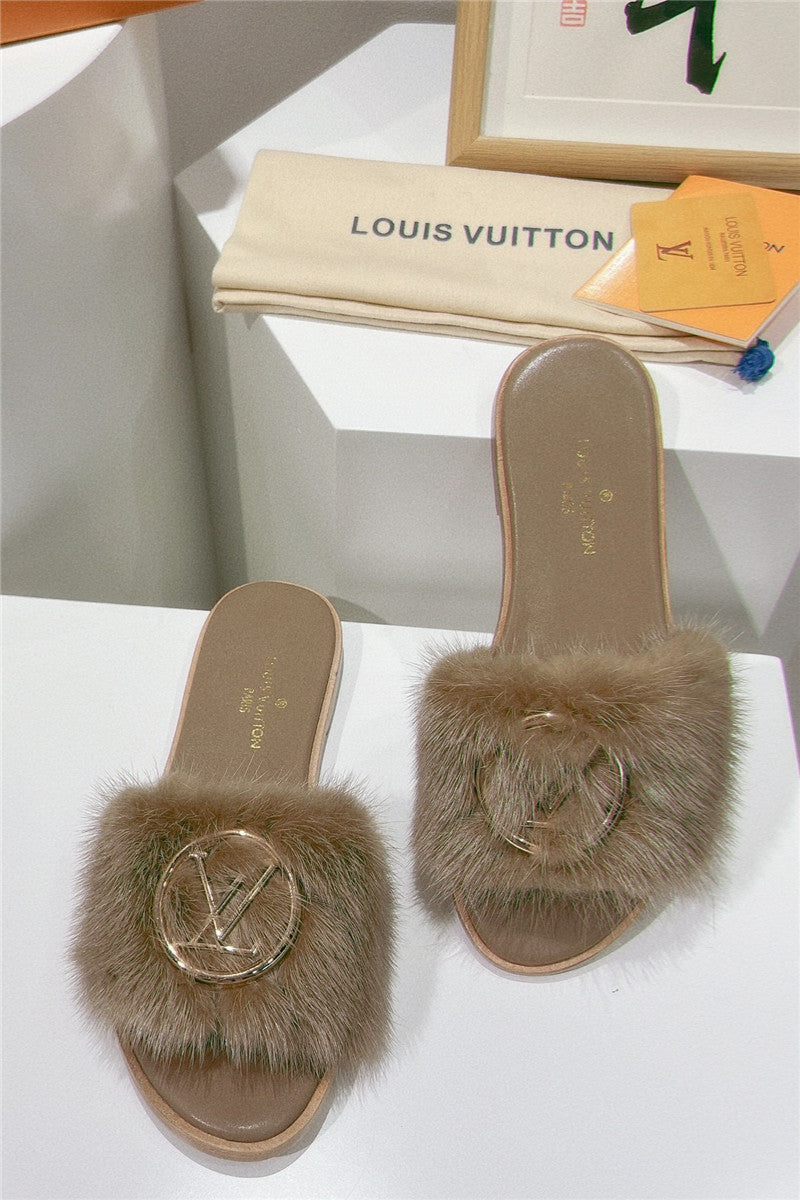 High Quality Luxury Louis Vuitton Flat Open Toe Sandals – Style 48419 product detail