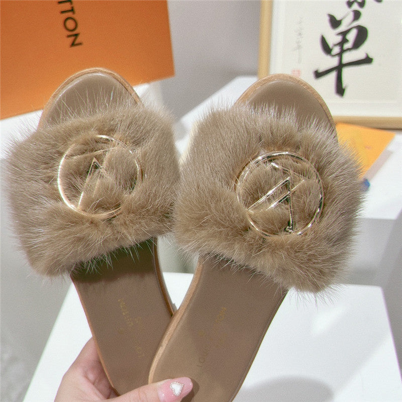 High Quality Luxury Louis Vuitton Flat Open Toe Sandals – Style 48419 product detail