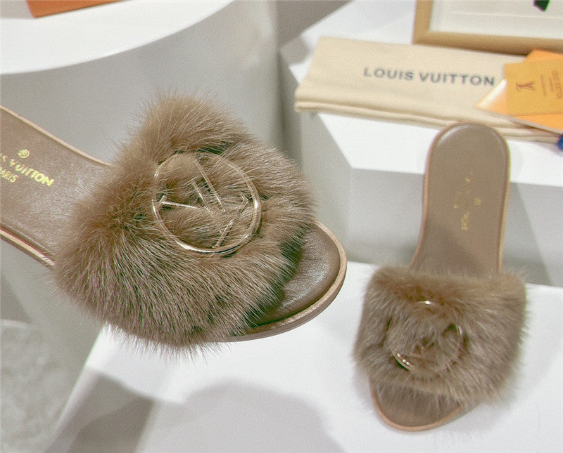High Quality Luxury Louis Vuitton Flat Open Toe Sandals – Style 48419 product detail