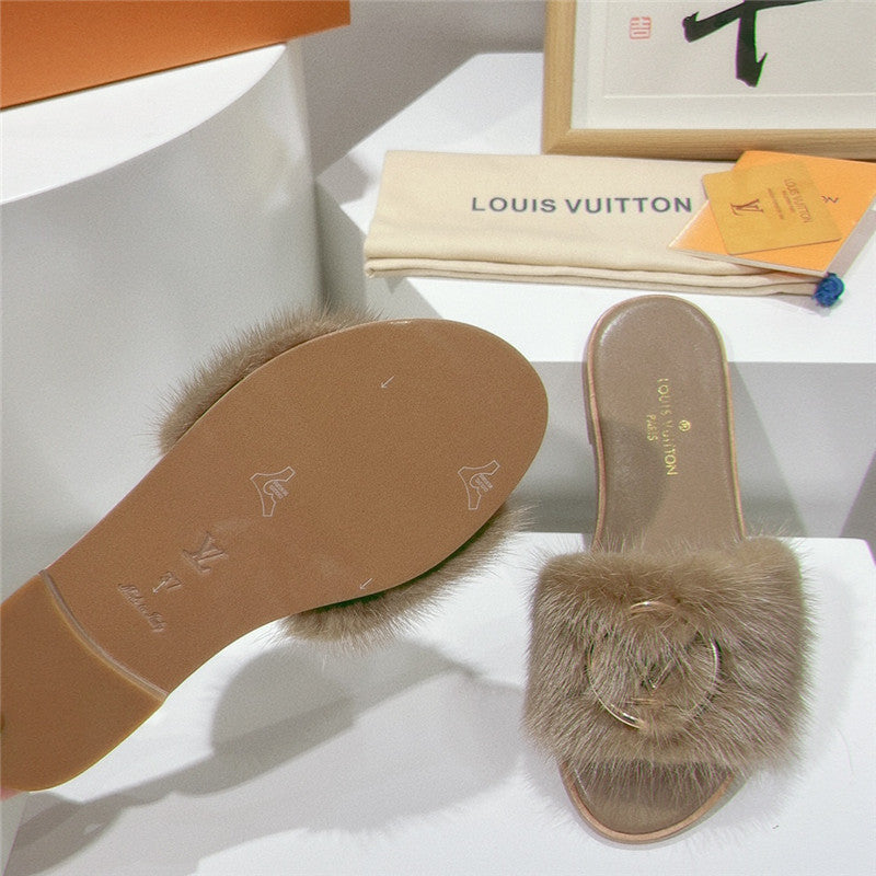 High Quality Luxury Louis Vuitton Flat Open Toe Sandals – Style 48419 product detail