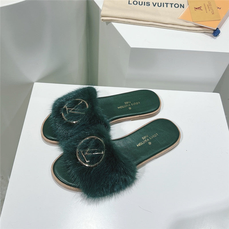 High Quality Luxury Louis Vuitton Flat Open Toe Sandals – Style 81187