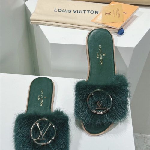High Quality Luxury Louis Vuitton Flat Open Toe Sandals – Style 81187 product detail