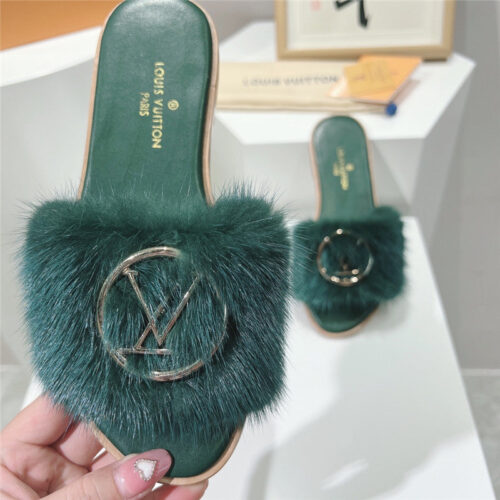 High Quality Luxury Louis Vuitton Flat Open Toe Sandals – Style 81187 alternate view