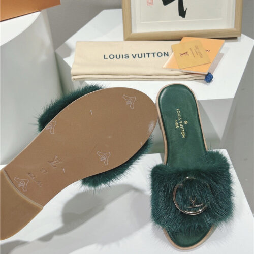 High Quality Luxury Louis Vuitton Flat Open Toe Sandals – Style 81187 product detail