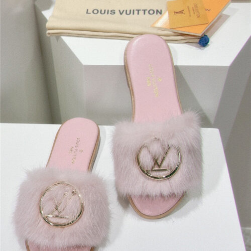 High Quality Luxury Louis Vuitton Flat Open Toe Sandals – Style 13955