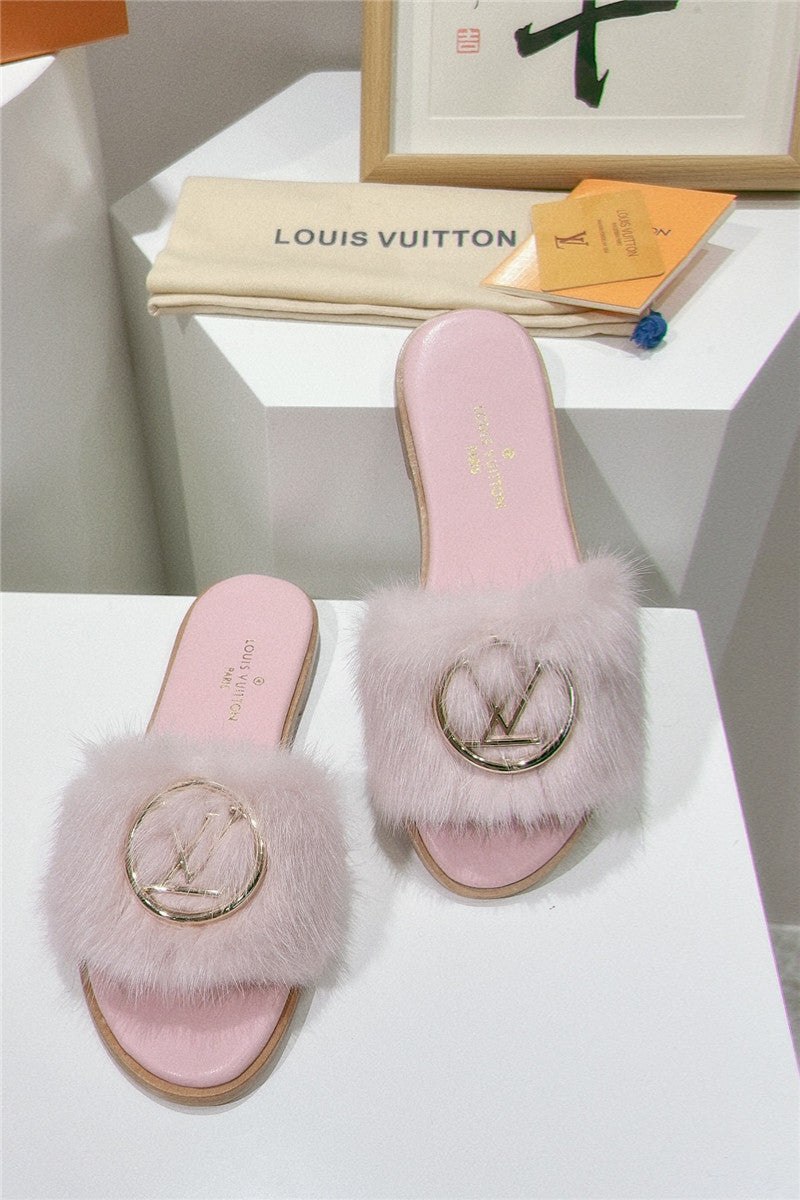 High Quality Luxury Louis Vuitton Flat Open Toe Sandals – Style 13955