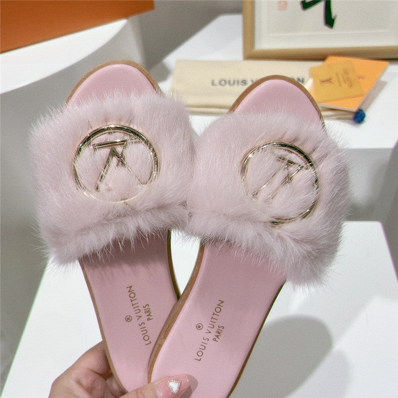 High Quality Luxury Louis Vuitton Flat Open Toe Sandals – Style 13955 product detail