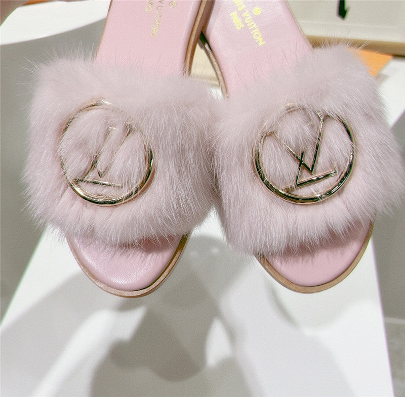 High Quality Luxury Louis Vuitton Flat Open Toe Sandals – Style 13955 product detail