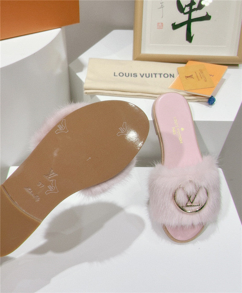 High Quality Luxury Louis Vuitton Flat Open Toe Sandals – Style 13955 product detail