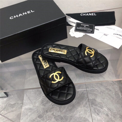 High Quality Luxury Chanel Explosion Iogo Sandals – Style 12870 alternate view