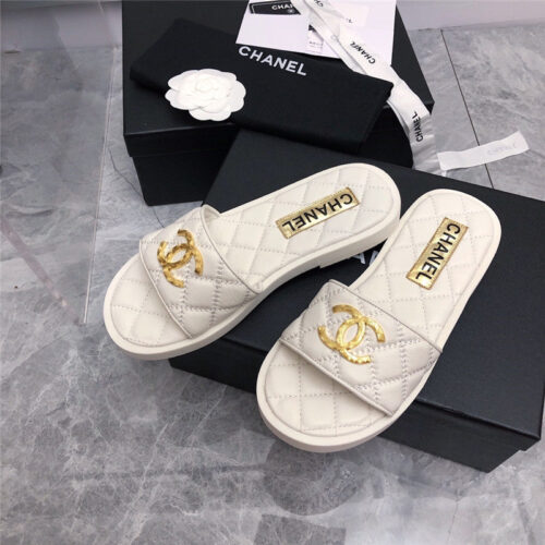 High Quality Luxury Chanel Explosion Iogo Sandals – Style 09478 alternate view