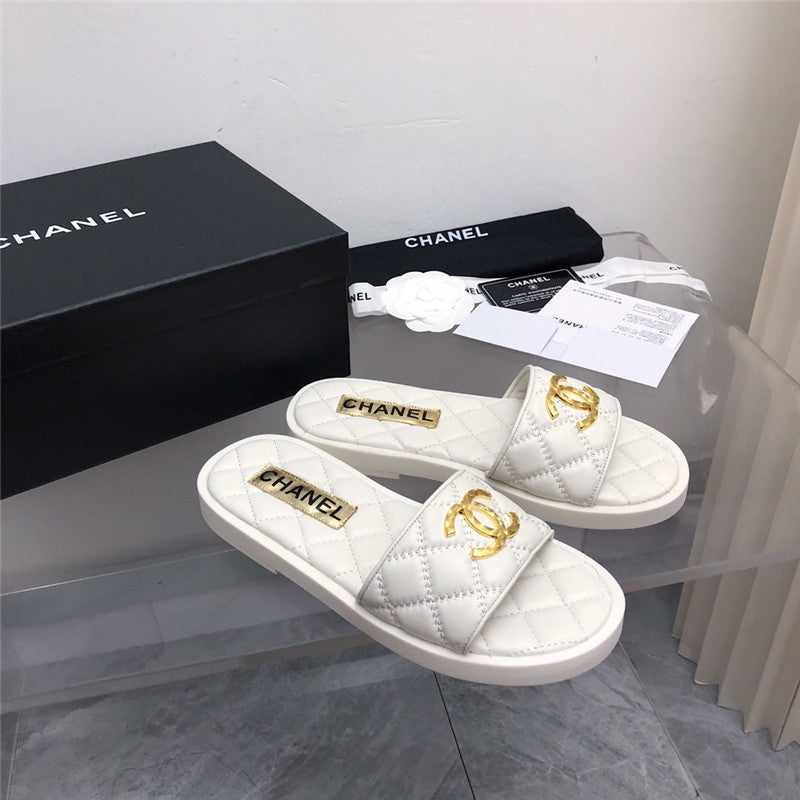 High Quality Luxury Chanel Explosion Iogo Sandals – Style 09478