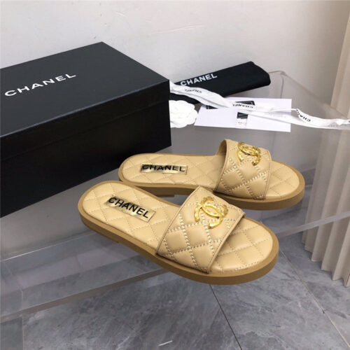 High Quality Luxury Chanel Explosion Iogo Sandals