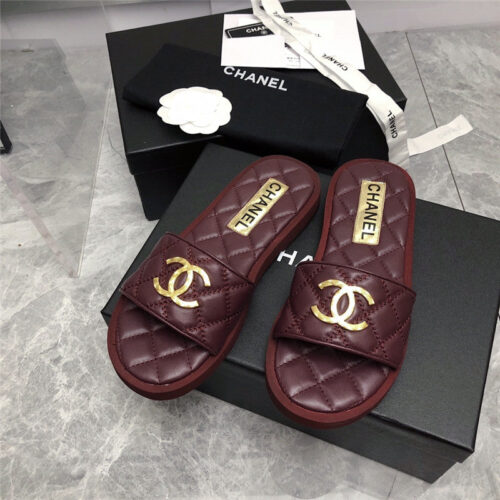 High Quality Luxury Chanel Explosion Iogo Sandals – Style 04390 alternate view