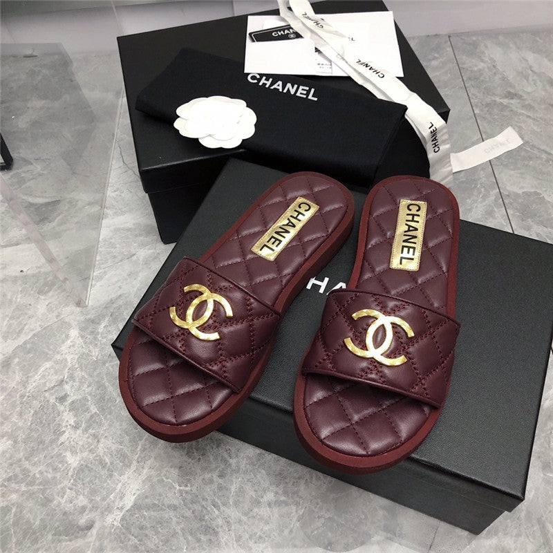 High Quality Luxury Chanel Explosion Iogo Sandals – Style 04390 product detail