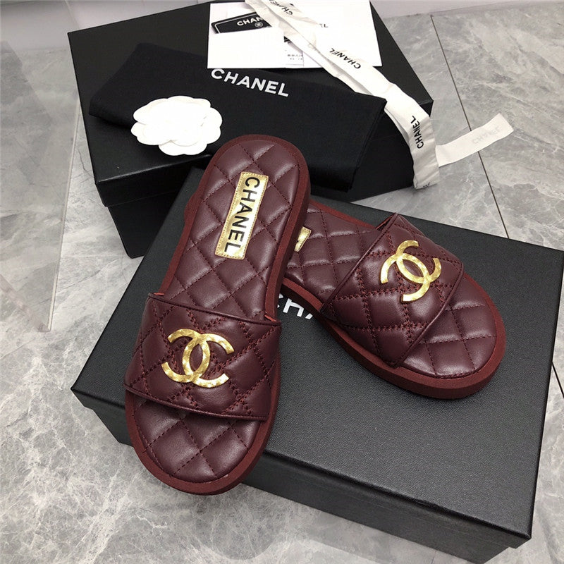 High Quality Luxury Chanel Explosion Iogo Sandals – Style 04390 product detail