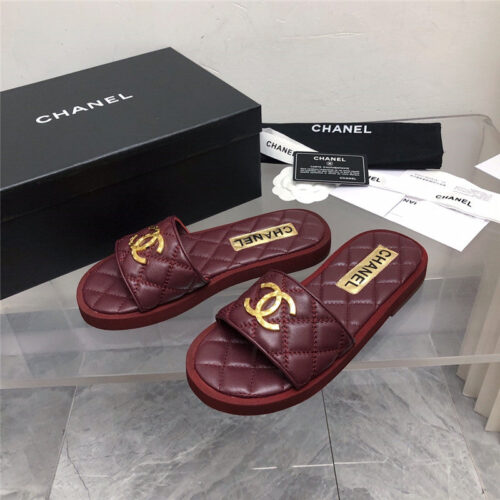 High Quality Luxury Chanel Explosion Iogo Sandals – Style 04390 product detail