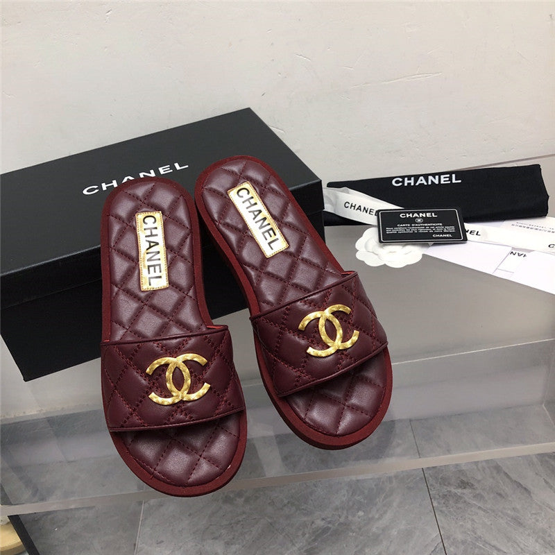 High Quality Luxury Chanel Explosion Iogo Sandals – Style 04390 product detail