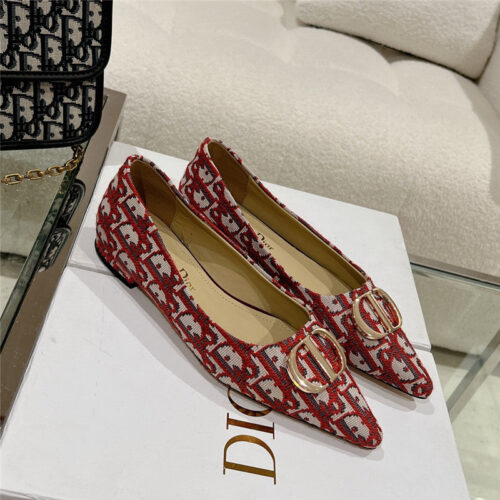 High Quality Luxury Dior Early Spring New Pointed Flat Shoes – Style 04134 alternate view