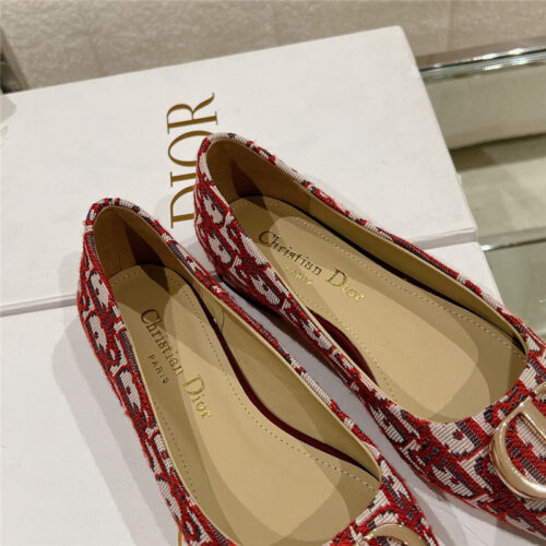 High Quality Luxury Dior Early Spring New Pointed Flat Shoes – Style 04134 product detail