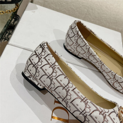 High Quality Luxury Dior Early Spring New Pointed Flat Shoes – Style 61190 product detail