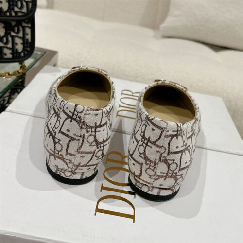 High Quality Luxury Dior Early Spring New Pointed Flat Shoes – Style 61190 product detail