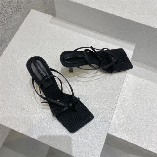 High Quality Luxury Bottega Veneta Classic Heeled Sandals – Style 31686
